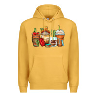 Mustard spanish teacher coffee cups Premium Hoodie - Zillion Design Studio