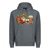 Rock spanish teacher coffee cups Premium Hoodie - Zillion Design Studio