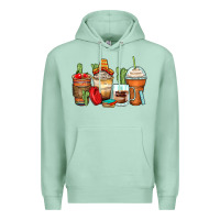 Seafoam spanish teacher coffee cups Premium Hoodie - Zillion Design Studio