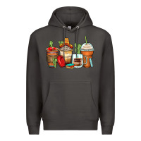 Smoke spanish teacher coffee cups Premium Hoodie - Zillion Design Studio