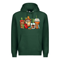 Sports Green spanish teacher coffee cups Premium Hoodie - Zillion Design Studio