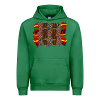 Emerald juneteenth brushstroke Urban Hoodie - Zillion Design Studio