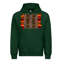 Foreset Green juneteenth brushstroke Urban Hoodie - Zillion Design Studio