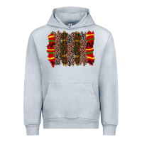 Heather Grey juneteenth brushstroke Urban Hoodie - Zillion Design Studio