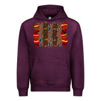 Mauve Wine juneteenth brushstroke Urban Hoodie - Zillion Design Studio