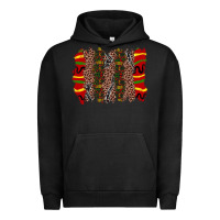 Pigment Black juneteenth brushstroke Urban Hoodie - Zillion Design Studio