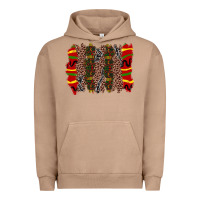 Pigment Burro juneteenth brushstroke Urban Hoodie - Zillion Design Studio
