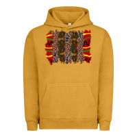 Pigment Peanut Butter juneteenth brushstroke Urban Hoodie - Zillion Design Studio