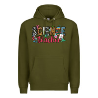 Army Green science teacher Premium Hoodie - Zillion Design Studio