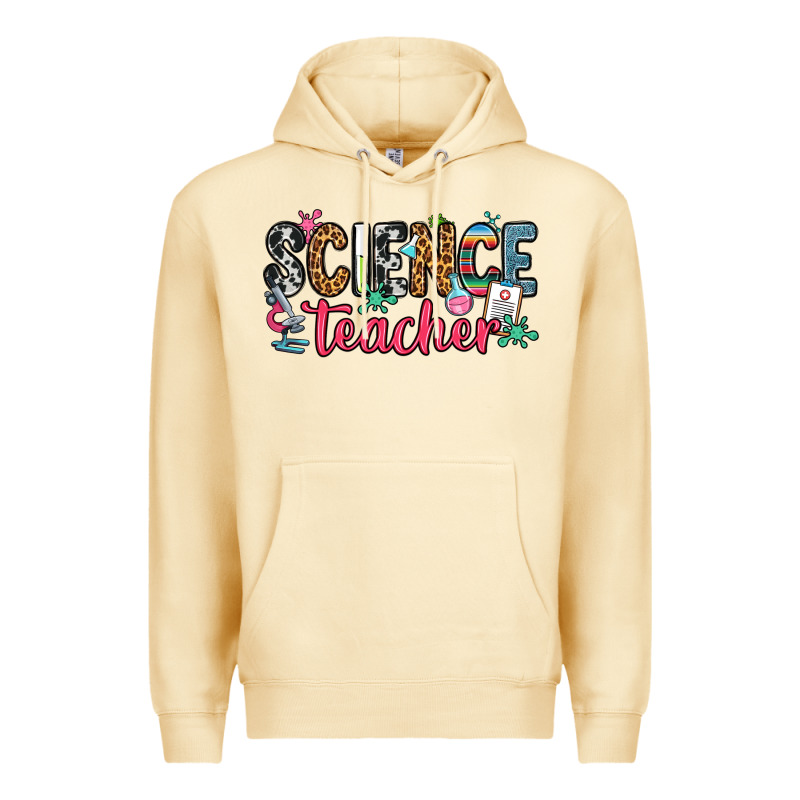 Science Teacher Premium Hoodie by Zillion Design Studio | Teevron