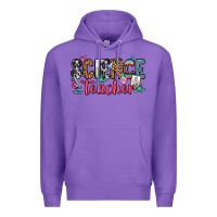 Purple science teacher Premium Hoodie - Zillion Design Studio