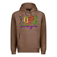 Chestnut love with crawfish mardi gras Premium Hoodie - RanaPortraitStore