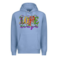 Colony Blue love with crawfish mardi gras Premium Hoodie - RanaPortraitStore