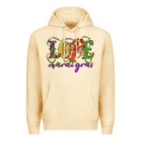 Pina Colada love with crawfish mardi gras Premium Hoodie - RanaPortraitStore