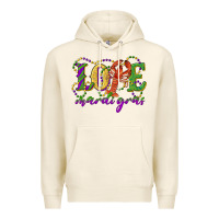 Tofu love with crawfish mardi gras Premium Hoodie - RanaPortraitStore