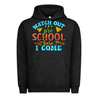 Pigment Black watch out pre school here i come Urban Hoodie - texasbilliewilder