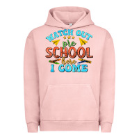 Pigment Salmon watch out pre school here i come Urban Hoodie - texasbilliewilder