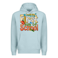 Blue Mist happy first day of school Premium Hoodie - texasbilliewilder
