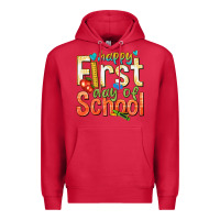 Cardinal happy first day of school Premium Hoodie - texasbilliewilder