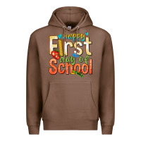 Chestnut happy first day of school Premium Hoodie - texasbilliewilder