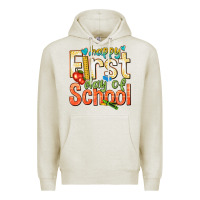 Oatmeal Heather happy first day of school Premium Hoodie - texasbilliewilder