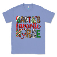 Colony Blue Santa's Favorite Nurse Classic Tee - BundleAndBundleShop