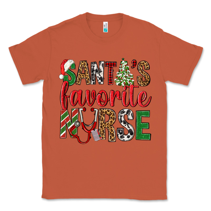 Santa's Favorite Nurse Classic Tee by BundleAndBundleShop | Teevron