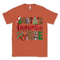 Copper Santa's Favorite Nurse Classic Tee - BundleAndBundleShop