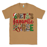 Toasted Coconut Santa's Favorite Nurse Classic Tee - BundleAndBundleShop