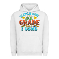 Pigment Lunar Rock watch out first grade here i come Urban Hoodie - texasbilliewilder