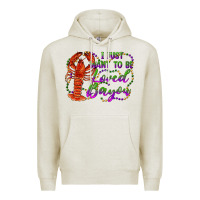 Oatmeal Heather i just want to be loved bayou Premium Hoodie - RanaPortraitStore