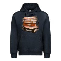 Navy i teach strength bravery equality love history Urban Hoodie - Zillion Design Studio