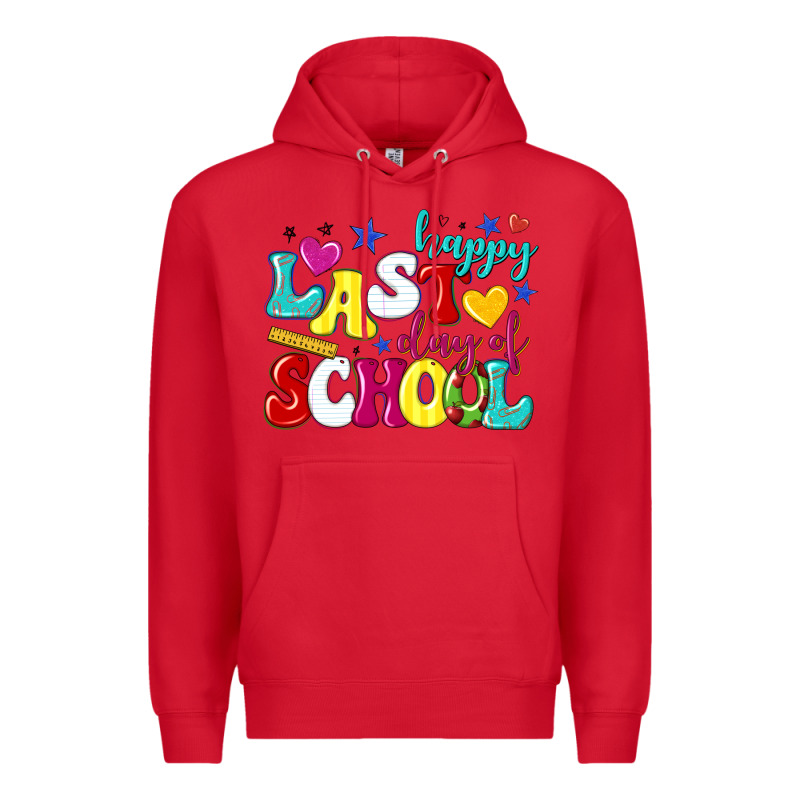 Happy Last Day Of School Premium Hoodie by texasbilliewilder | Teevron