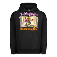 Pigment Black watch them grow Urban Hoodie - texasbilliewilder