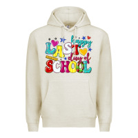 Oatmeal Heather happy last day of school Premium Hoodie - texasbilliewilder