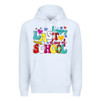 White happy last day of school Premium Hoodie - texasbilliewilder