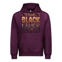 Mauve Wine i teach black lives and they matter Urban Hoodie - Zillion Design Studio