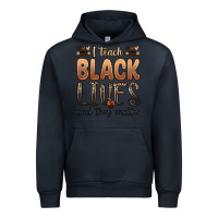 Navy i teach black lives and they matter Urban Hoodie - Zillion Design Studio