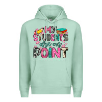 Seafoam my students are on point Premium Hoodie - Zillion Design Studio