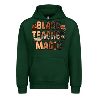 Forest Green black teacher magic Urban Hoodie - Zillion Design Studio