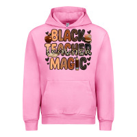 Fuchsia Pink black teacher magic Urban Hoodie - Zillion Design Studio
