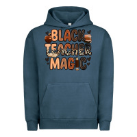 Pigment Midnight Navy black teacher magic Urban Hoodie - Zillion Design Studio