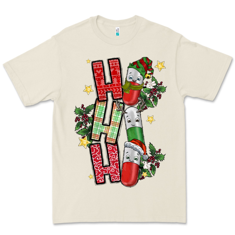 Ho Ho Ho Pharmacy Premium Tee by CowhideDigitalArt | Teevron