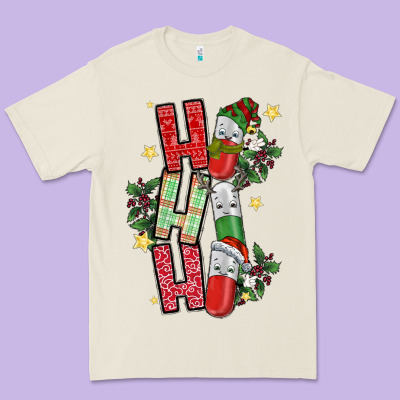 Ho Ho Ho Pharmacy Premium Tee Designed By Cowhidedigitalart