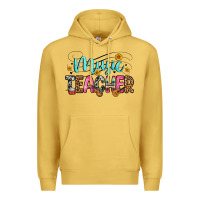 Antique Gold music teacher Premium Hoodie - Zillion Design Studio