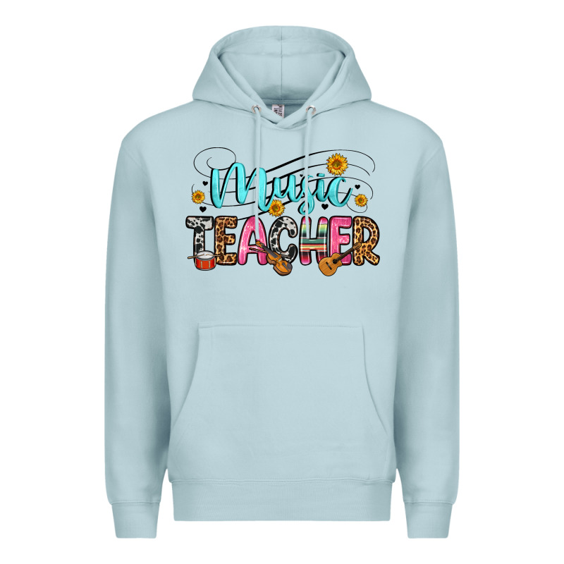 Music Teacher Premium Hoodie by Zillion Design Studio | Teevron