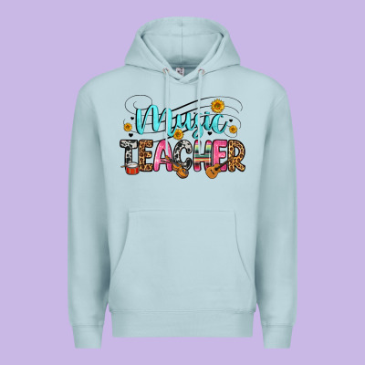 Music Teacher Premium Hoodie Designed By Zillion Design Studio