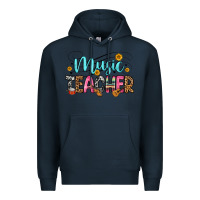 Navy music teacher Premium Hoodie - Zillion Design Studio