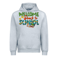 Heather Grey welcome back to school Urban Hoodie - texasbilliewilder