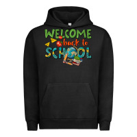 Pigment Black welcome back to school Urban Hoodie - texasbilliewilder